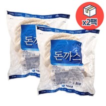 두레 돈까스 1350g x 2팩, 2개