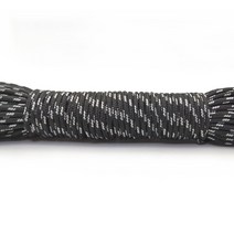 등산용 로프 탄성 타프 밧줄 국기 게양대 로프 328ft 3mm 솔리드 코드 등산용 로프, 8m, 1