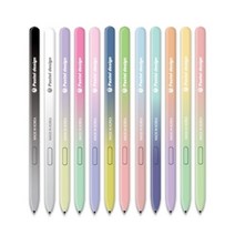 1300k [주문제작] [알럽스킨] 갤럭시탭S7 FE S펜 파스텔 스킨 보호필름 2매, 파스텔 블랙:파스텔 블랙