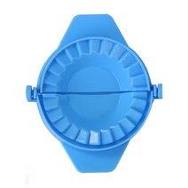 만두틀 1PC DIY 플라스틱 만두 금형 중국 음식 Jiaozi 메이커 반죽 보도 파이 클립 주방 도구, [03] blue
