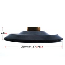 125mm 5 인치 샌딩 패드 폴리셔 M14 또는 5/8-11 고무 백킹 다이아몬드 공구, 01 M14 Thread