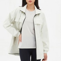 탑텐 23년 여성 웜업 래글런 집업 힙커버 땀복 CR