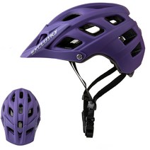 Exclusky MTB 자전거헬멧 운동용안전모 성인용, purple