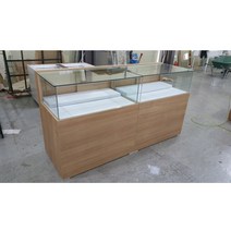 베이지 월넛 화이트 블랙 진열장 주얼리 쥬얼리 진열대 유리 악세사리 귀금속 쇼케이스, 백색유광