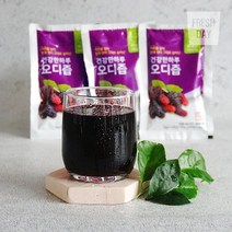 프레시데이 건강한하루 자연그대로 정읍 토종 오디즙 100mlX60봉 선물포장 242065