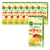 베지밀 정식품 베지밀 애플망고 두유 190ml x 32팩, 32개