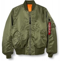 [알파 인더스트리]아우터 MA-1 CORESPEC 2000 Vintage Green S코트 재킷 통판