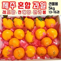 [농장직송] 고당도 제주 황금향 레드향 한라봉 천혜향 제주도 노지 감귤 5kg 10kg 못난이귤 가정용 선물용, 선물용 혼합과 5kg(13-16과), 혼합과
