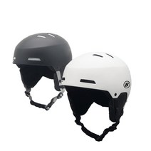 V-02 아동용 스키 스노우보드 바이저 헬멧, 퓨전 블랙_M