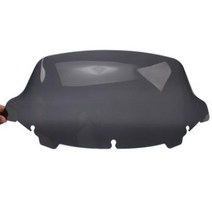 오토바이바람막이 윈드실드 바이크 오토바이 45 quot7quot105 quot 할리 투어링, 10.5 inch Smoke