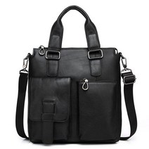 숄더 백 남자 세로 핸드백 남성 정품 가죽 서류 가방 소 어깨 대형 여행 메신저 Crossbody
