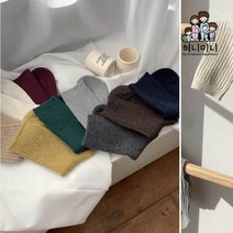 [혀니미니] [HNMN] 900019 여자 베이직 울 삭스 양말 겨울양말
