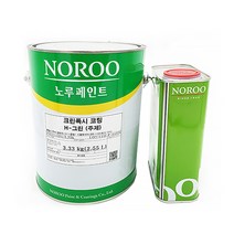 [노루표페인트] 에폭시페인트 크린폭시 용제형 에폭시 상도 4L, 투명, 1개, 4000ml