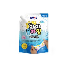 종이나라 착풀 2.5L슬라임 아모스 아이슬라임 베이스 2.1L 풀 접착, 2. 아모스 아이슬라임 베이스 2.1L(1개)