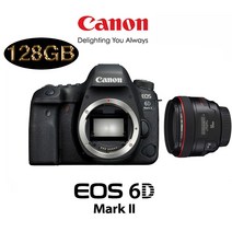 캐논 EOS 6D Mark Il BODY + 렌즈구성 풀패키지 PACKAGE, EF50 F1.2L USM+128GB+필름