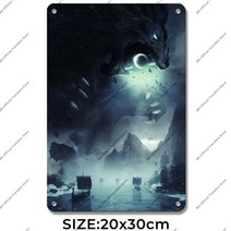 led 메뉴판 광고판 라이트패널 바 펍 클럽 ktv 카페의 벽 장식용 철 공예 양철판을 위한 영화 장면 금속판, tp20-740