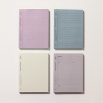 [바보사랑] 시그니쳐 메모패드, 옵션:004리시트(영수증)
