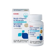 GNC 멀티비타민 & 미네랄 (800mg 60정 60일분) x 2EA