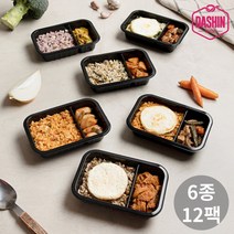[다신샵] 더 가벼운 리셋도시락 6종 12팩 / 저칼로리 2주식단, 06_데리야끼치킨&김치 12팩