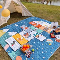 DFMEI ins 피크닉 매트 아웃도어, 잡색