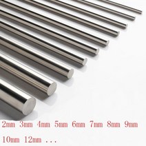 플렉스샤프트 배관 청소 장비 303 스테인레스 스틸 막대 2mm 3mm 4mm 6mm 7mm 8mm 9mm 10mm 선형 샤프트 미, CHINA, 400mm, 12mm