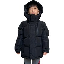 아동 키즈 주니어 성인 공용 패밀리룩 웰론 에어볼 하프 패딩 점퍼