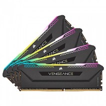 CORSAIR DDR4-3600 CL18 VENGEANCE RGB PRO SL BLACK 패키지 (64GB(16Gx4))