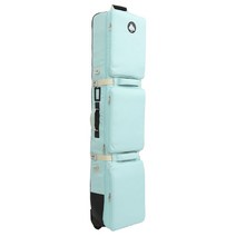 스키 휠백 스노우보드 스키장 보관 가방 부츠 백팩, 민트그린