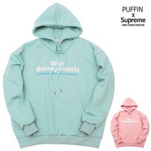슈프림 SUPREME 오버핏 후드티 남여공용 쭈리면 후드티셔츠_슈프림 와플