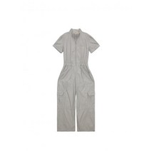 [빠른출고]/마뗑킴 마틴킴 HIGH NECK ZIP-UP JUMPSUIT IN KHAKI