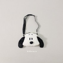 꿍야꿍야 강아지 얼굴가방 크로스백 아이가방