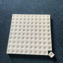 수경재배스펀지 수경재배기 식물재배기 스폰지 수경재배스티로폼 수경재배폼 수경재배사각스펀지 수경재배원형스펀지 수경재배 배드 100734, 한 장(작은 정사각형 100개)