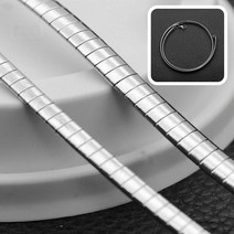후원목걸이 써지컬스틸 스네이크목걸이 뱀 줄 목걸이 4mm WB5E163