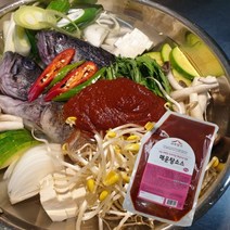 【소스하나로 끝 고추명가 매운탕 양념 소스 2kg】 업소용 스카이푸 EA, 1, 본상품선택