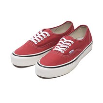 반스 어센틱 44 DX 에너하임 레드 남성 여성 스니커즈 캔버스