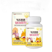 일동생활건강 키즈튼튼 종합 멀티비타민 1병 2개월분 어린이비타민 11203481, 2개월