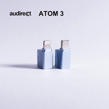 Hilidac Audirect Atom 3 ES9280AC PRO 3.5mm portable HIFI decoding headphone Amplifier Type C Lightni, Lightning plug