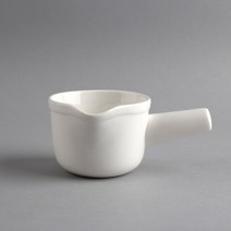 별난그릇 화이트 밀크팟 소스팟 미니종지 우유기, one size, 선택1_손잡이소스팟A