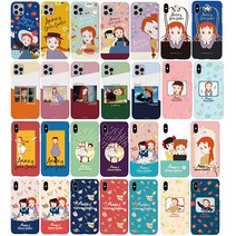 갤럭시노트20울트라(N986) 정품 빨강머리앤 앤의일상 하드케이스 앤의명언 플라워가든 프렌드