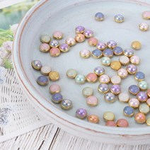 짱패브릭 10개) 인형 5mm 캔디컬러 콩단추 15color, 라일락