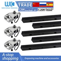 랙기어 5pc 1.25 mod 헬리컬 랙 길이 1400mm 3pc nema34 비스듬한 숏 기어 박스 타이밍 벨트 HTD-550M 구멍 12.7mm/14mm, [01] pulley hole 12.7mm, [03] straight short shaft
