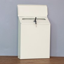 메일함 박스 우편수취함 다세대우편함 대형 우체통만들기 art lockable mailbox wallmounted 보증금 제안 drop box 내구성 봉투 서류 우편함 집 방, 베이지