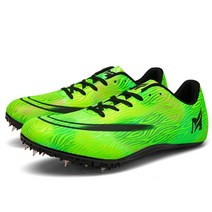 스프린트 스파이크 육상화 포인트화 트랙화 경량 운동화 스타일 육상 남성과 여성 직업 실행 멀리뛰기