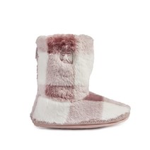 [베드룸 애슬레틱스] 슬리퍼 마사 핑크 체크 23.0 cm