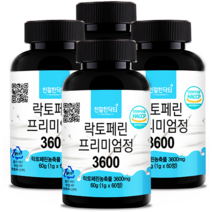 친절한닥터 락토페린 3600mg, 60정X4개