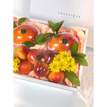 혼합 과일 선물세트 백화점 과일바구니 광주 출산 예단 선물세트 애플망고 복숭아, 방문수령, 노리개태슬