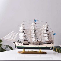우드 범선 모형 대형 선박 완제품 선물용 지중해풍, Cutty Sark(길이65cm 높이47cm)