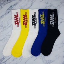 선녀와양말꾼 DHL 스트릿 패션 크루삭스 5켤레