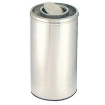 모래겸용휴지통 100리터 원형뚜껑 재떨이 공공장소, 단품