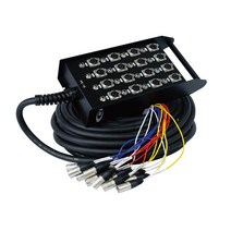 PX-8-10M E&W ENW 이앤더블유 마이크 멀티케이블 박스형/XLR암+55잭 병렬구성/8채널-10m, 40M